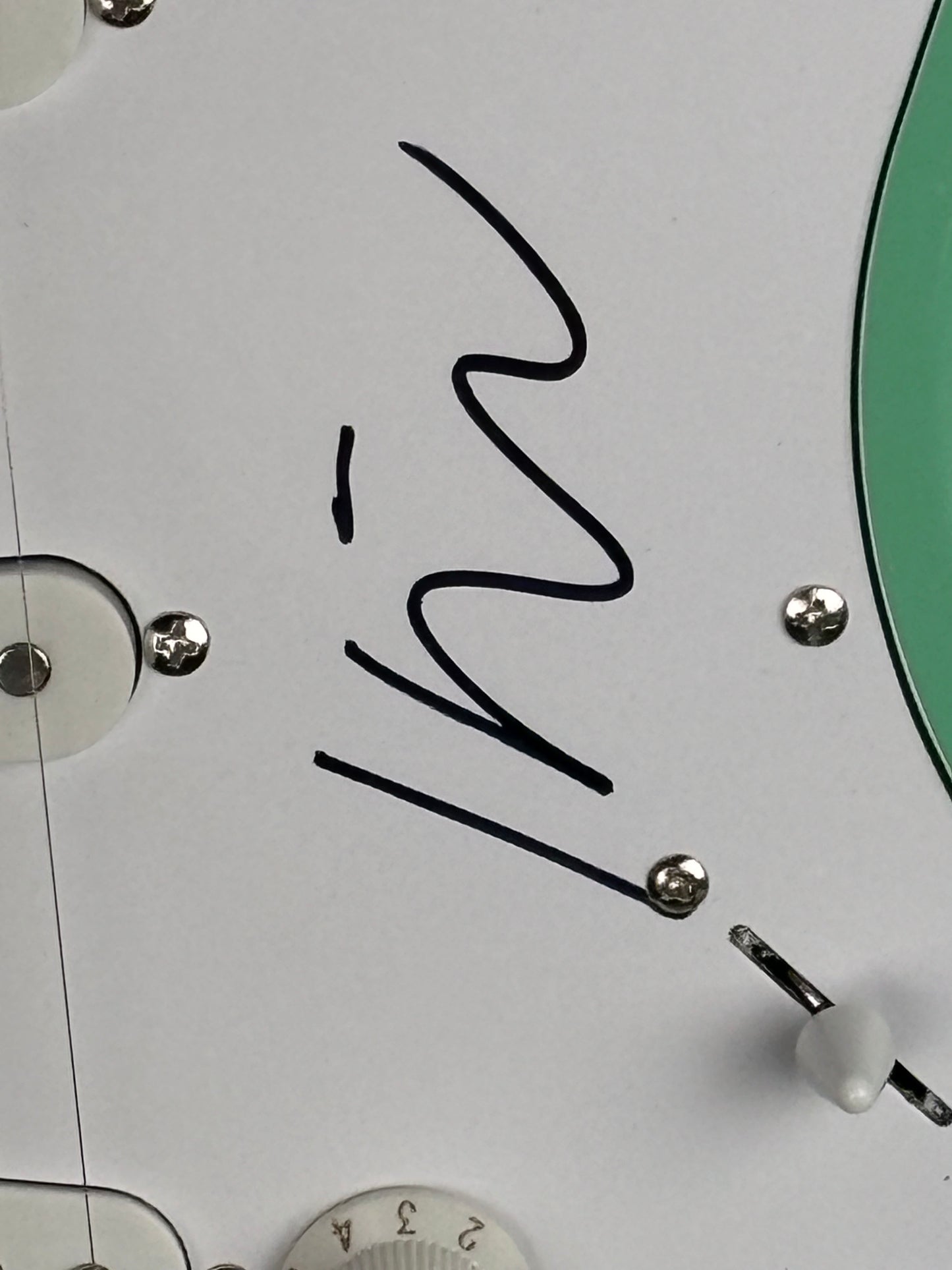 Huntington Kim Gordon From Sonic Youth Signed Guitar - COA Included