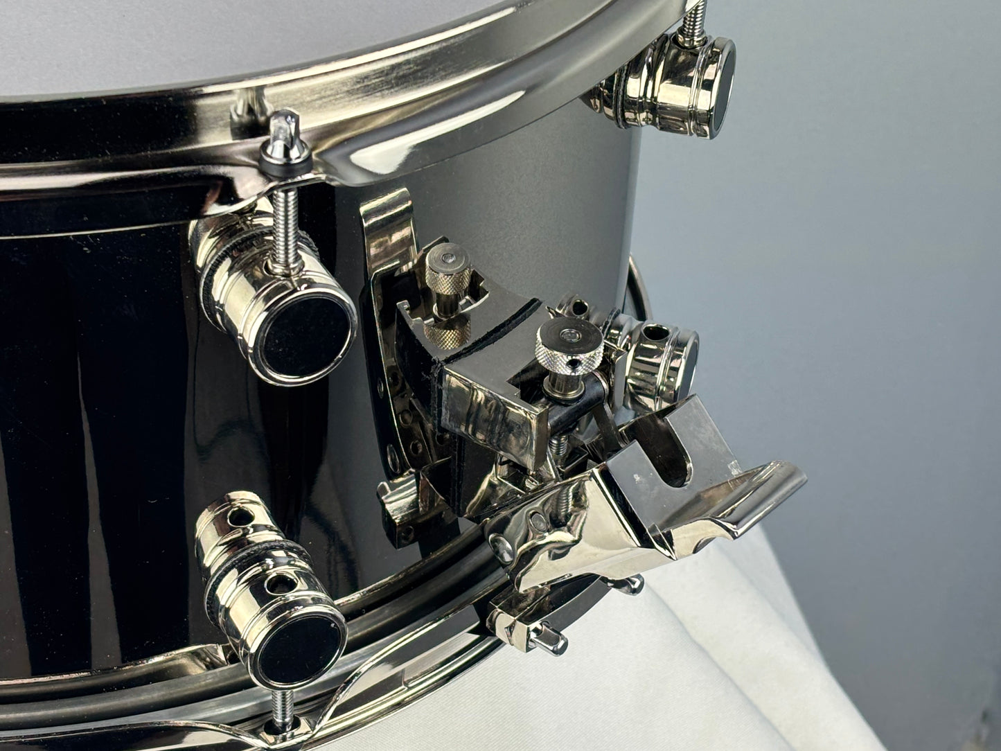 Brand new ddrum Vintone 7.5 x 14 Nickel Over Brass Snare drum