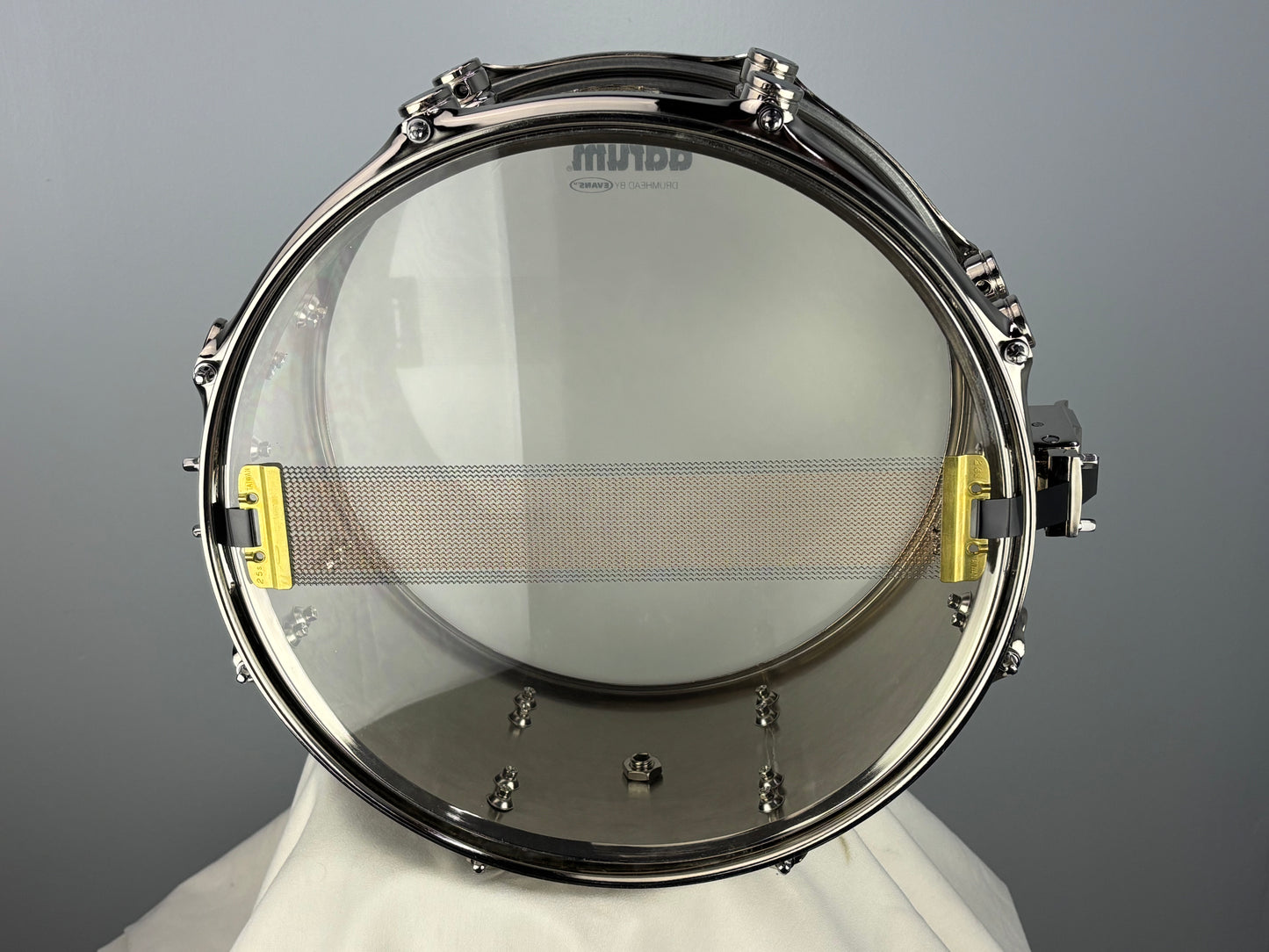 Brand new ddrum Vintone 7.5 x 14 Nickel Over Brass Snare drum