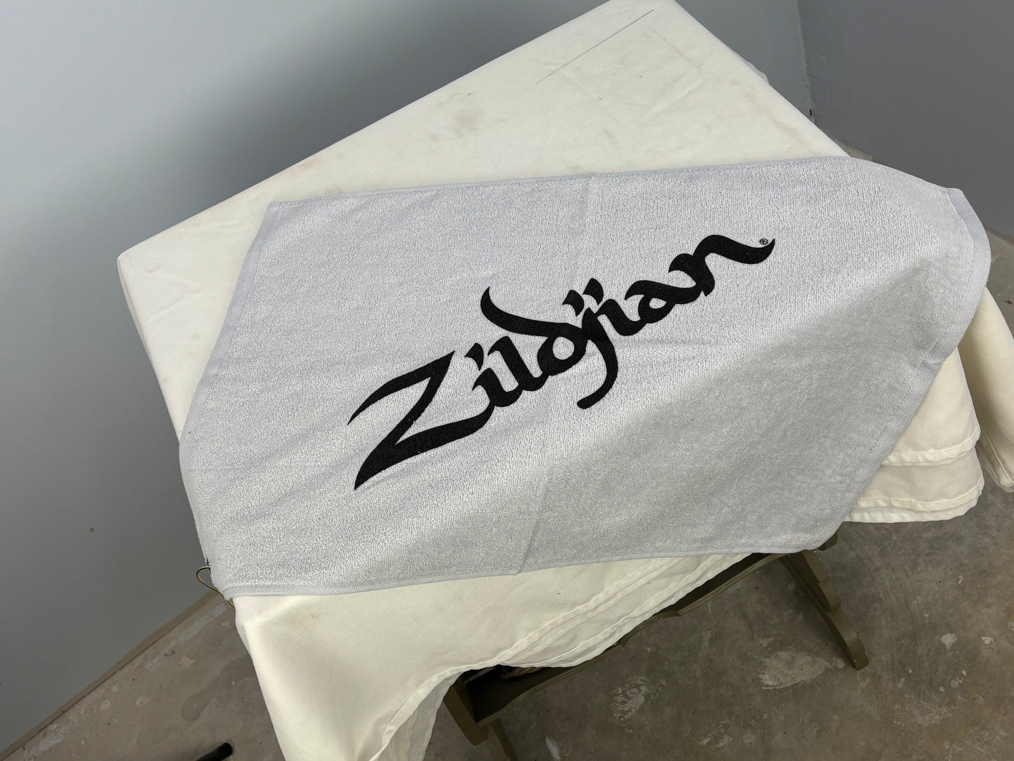 Brand New Grey Zildjian Drummers Towel