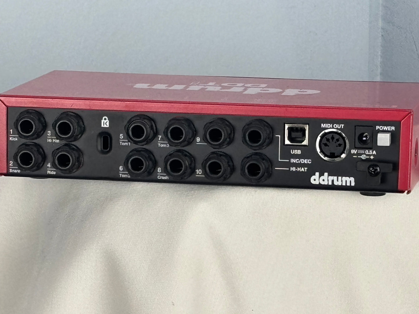 ddrum DDTI DRUM TRIGGER INTERFACE MODULE with Triggers & Cables
