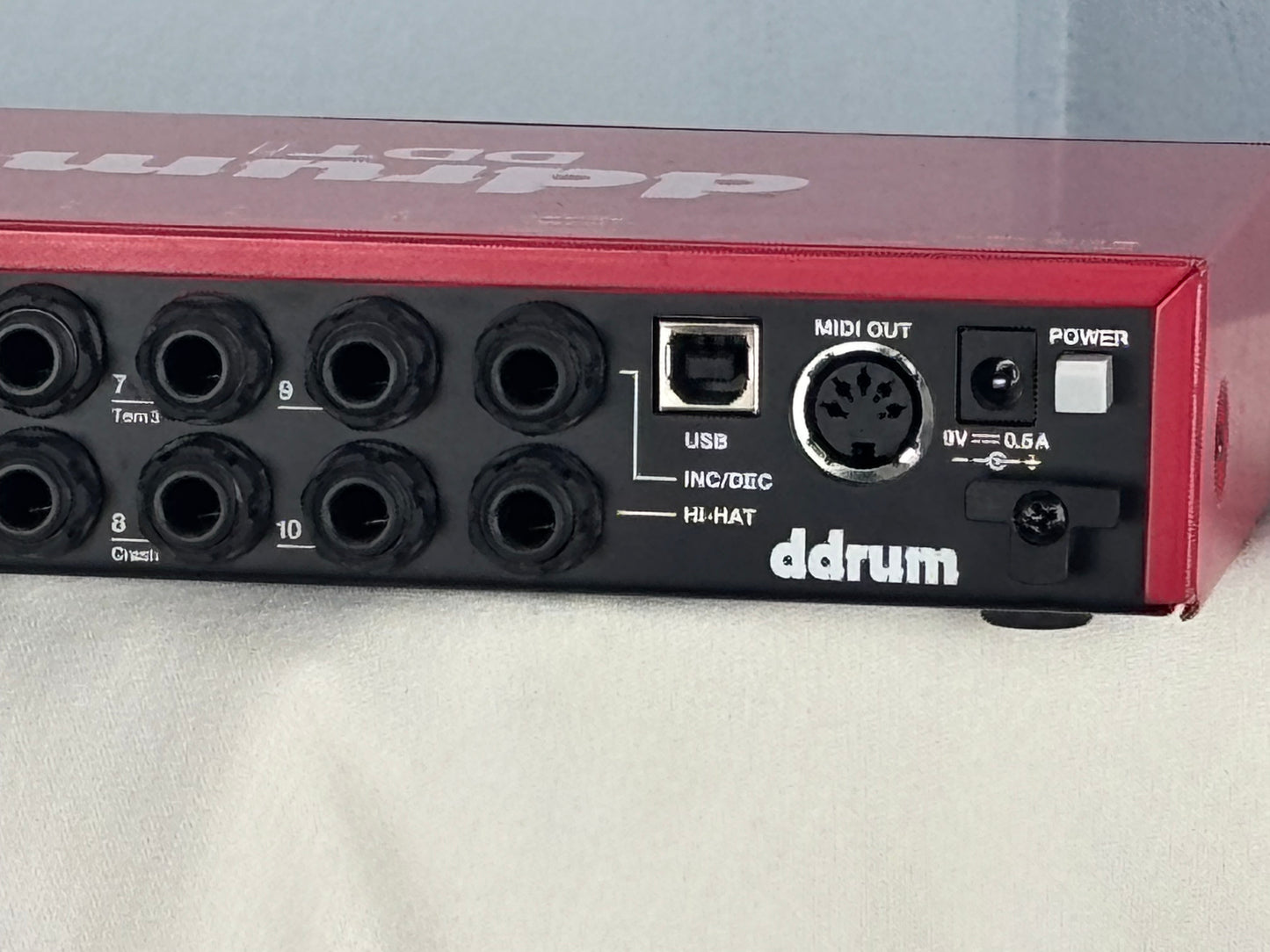 ddrum DDTI DRUM TRIGGER INTERFACE MODULE with Triggers & Cables
