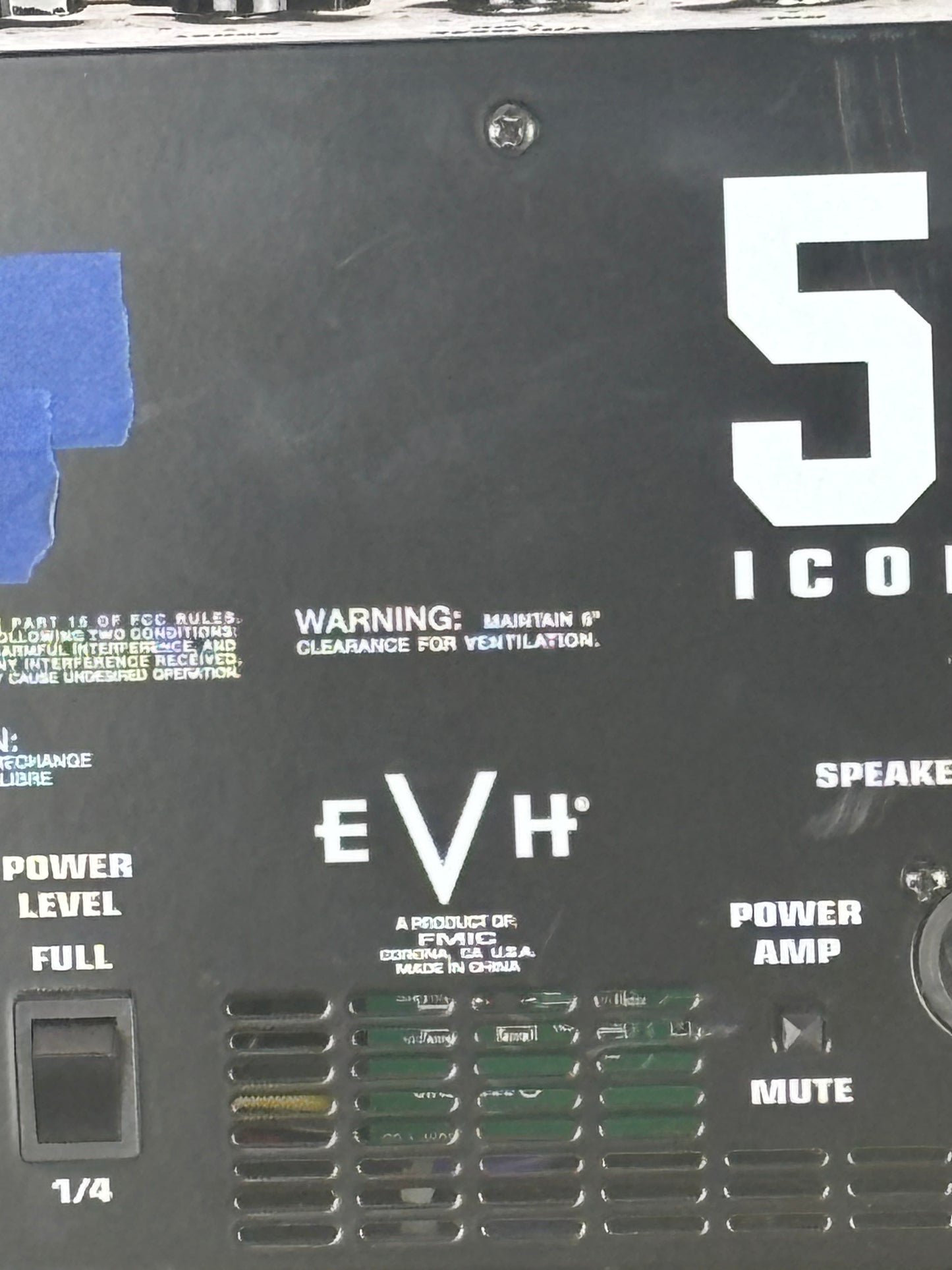 EVH 5150 Iconic Series 2-Channel 40-Watt 1x12" Guitar Combo - Ivory
