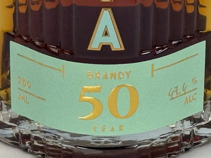 Bhakta 50 Year Brandy 94.8 Proof