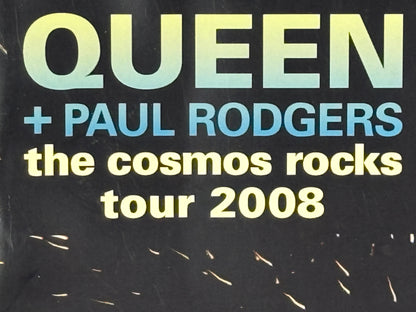 2008 Queen Tour Program - Autographed by Roger Taylor & Paul Rogers with COA