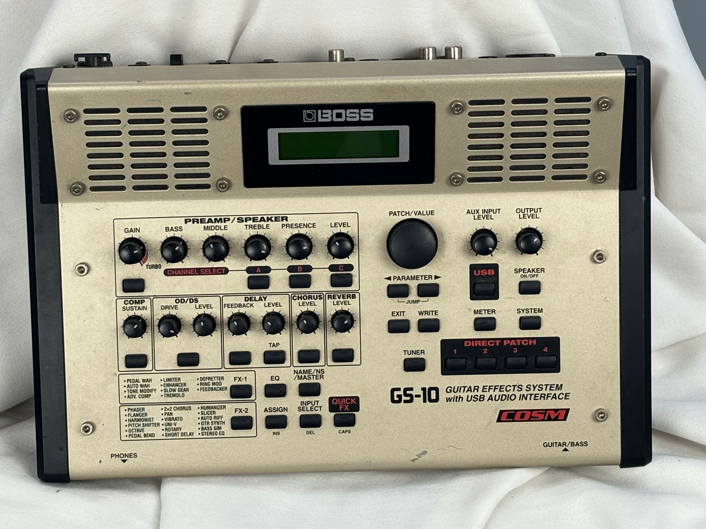 BOSS GS-10 Guitar Effects System