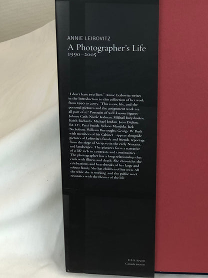 Annie Lebovitz Book • A Photographers life • 1990 - 2005