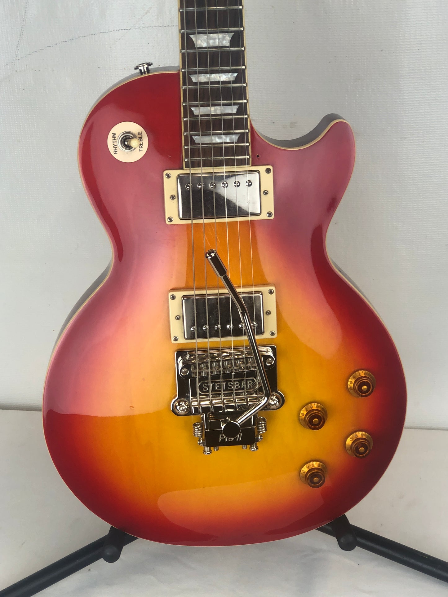 2010 Epiphone Les Paul Standard with Stetsbar Pro ll Tremolo System