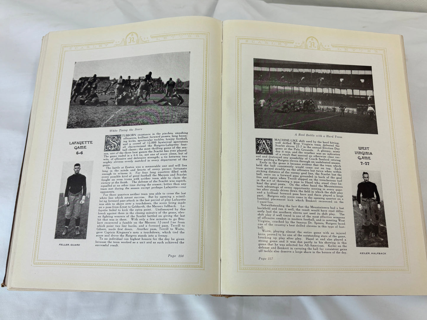 Rutgers Scarlet Letter Yearbook From 1925