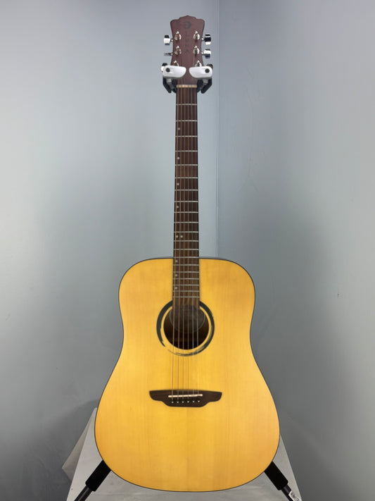Luna Wabi Sabi Dreadnought Acoustic Guitar - Satin Natural