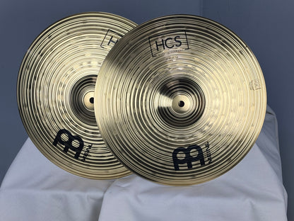 Meinl Cymbals MEINL HCS 14" HI-HAT CYMBALS W Tama Iron Cobra 200 STAND & Accessories