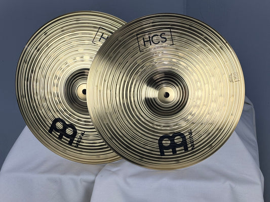 Meinl Cymbals MEINL HCS 14" HI-HAT CYMBALS W Tama Iron Cobra 200 STAND & Accessories