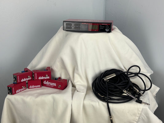 ddrum DDTI DRUM TRIGGER INTERFACE MODULE with Triggers & Cables