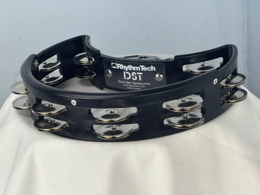 Rhythm Tech RhythmTech DST10 Drum Set Tambourine with Nickel Jingles & Mount