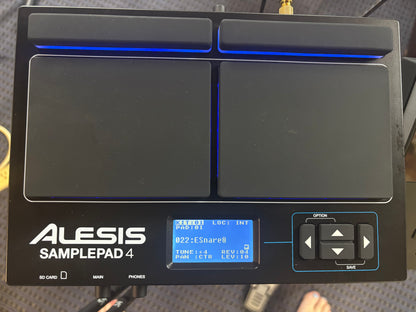 Alesis Command Mesh Electronic Drum Set with Alesis Sample Pad 4