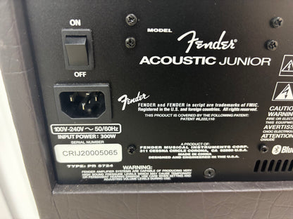 Fender Acoustic Junior 100-watt 1 x 8-inch Acoustic Guitar Amplifier Mint Condition