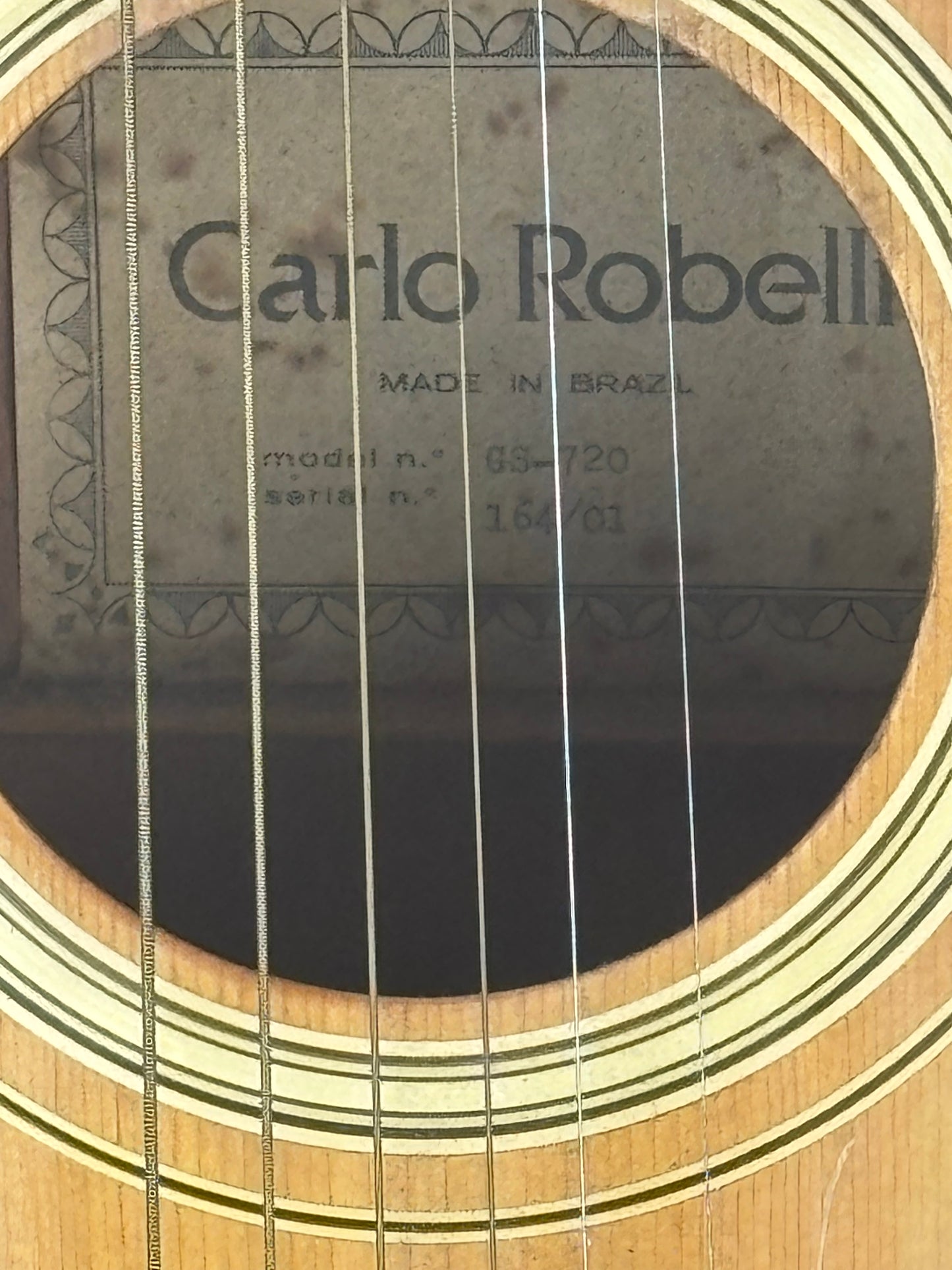 Carlo Robelli GS-720 Mid 2000's - Natural - Great Starter Guitar in Very Good Condition