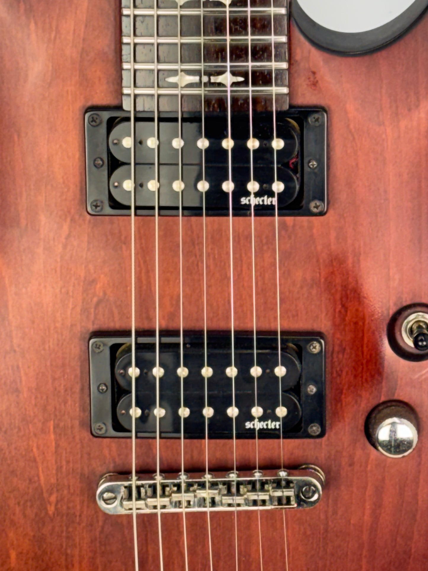 Schecter Omen-7 in Walnut Satin - Excellent Condition