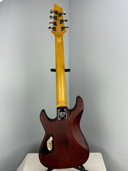 Schecter Omen-7 in Walnut Satin - Excellent Condition