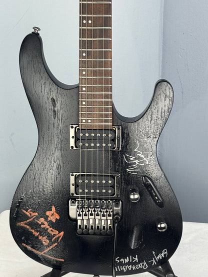 Ibanez S520-WK Standard with Mahogany Body, Rosewood Fretboard - Weathered Black