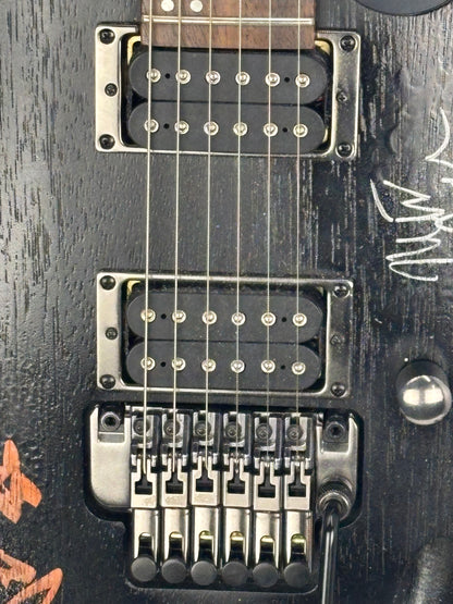 Ibanez S520-WK Standard with Mahogany Body, Rosewood Fretboard - Weathered Black