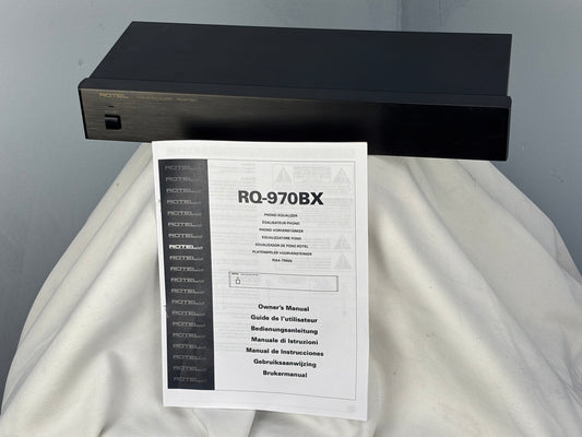 Rotel RQ-970BX Phono Equalizer - Great Condition