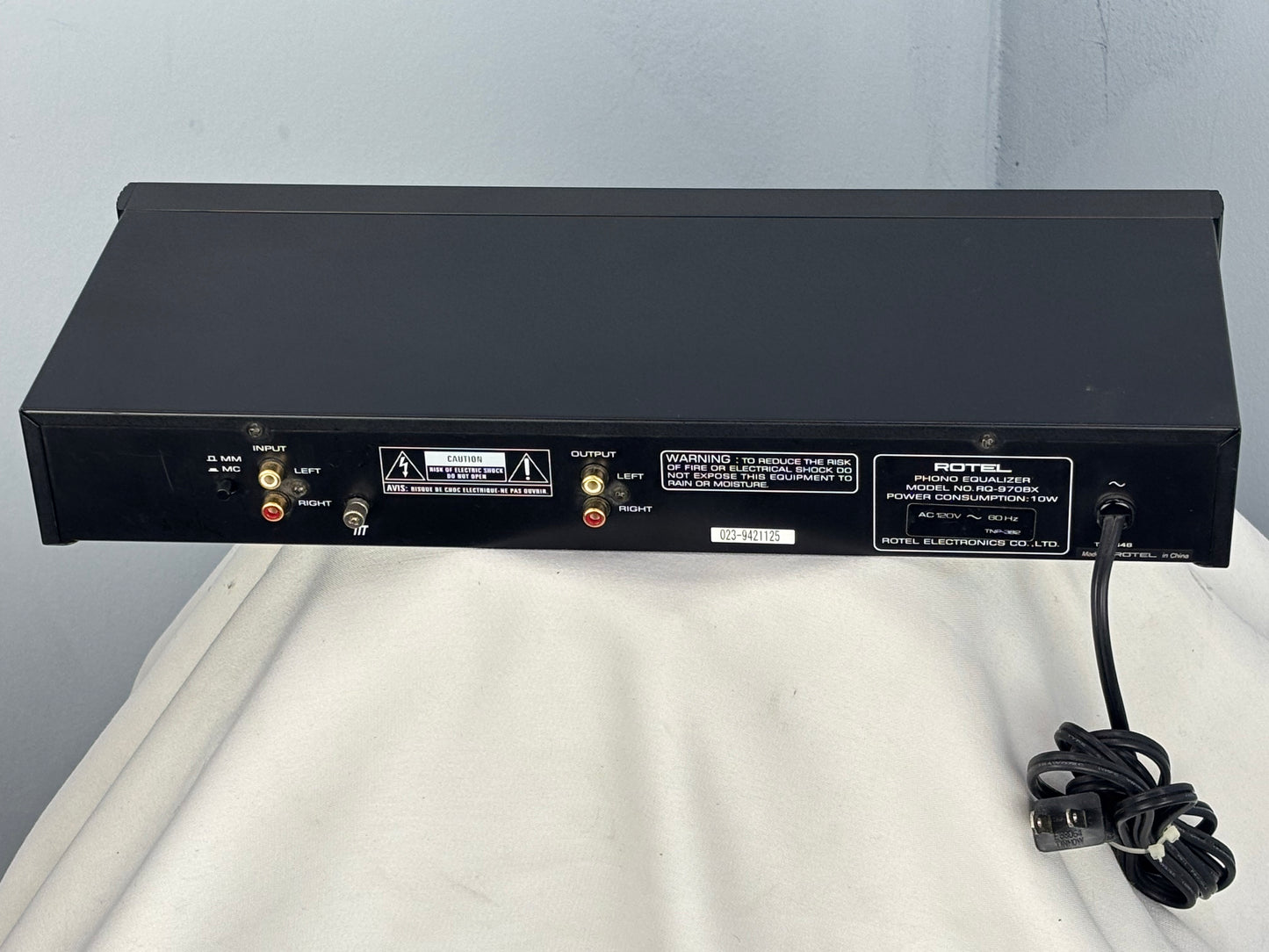 Rotel RQ-970BX Phono Equalizer - Great Condition