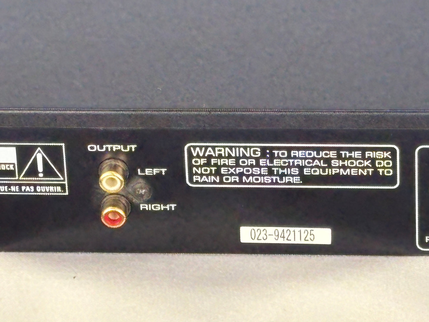 Rotel RQ-970BX Phono Equalizer - Great Condition