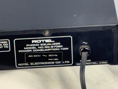 Rotel RQ-970BX Phono Equalizer - Great Condition