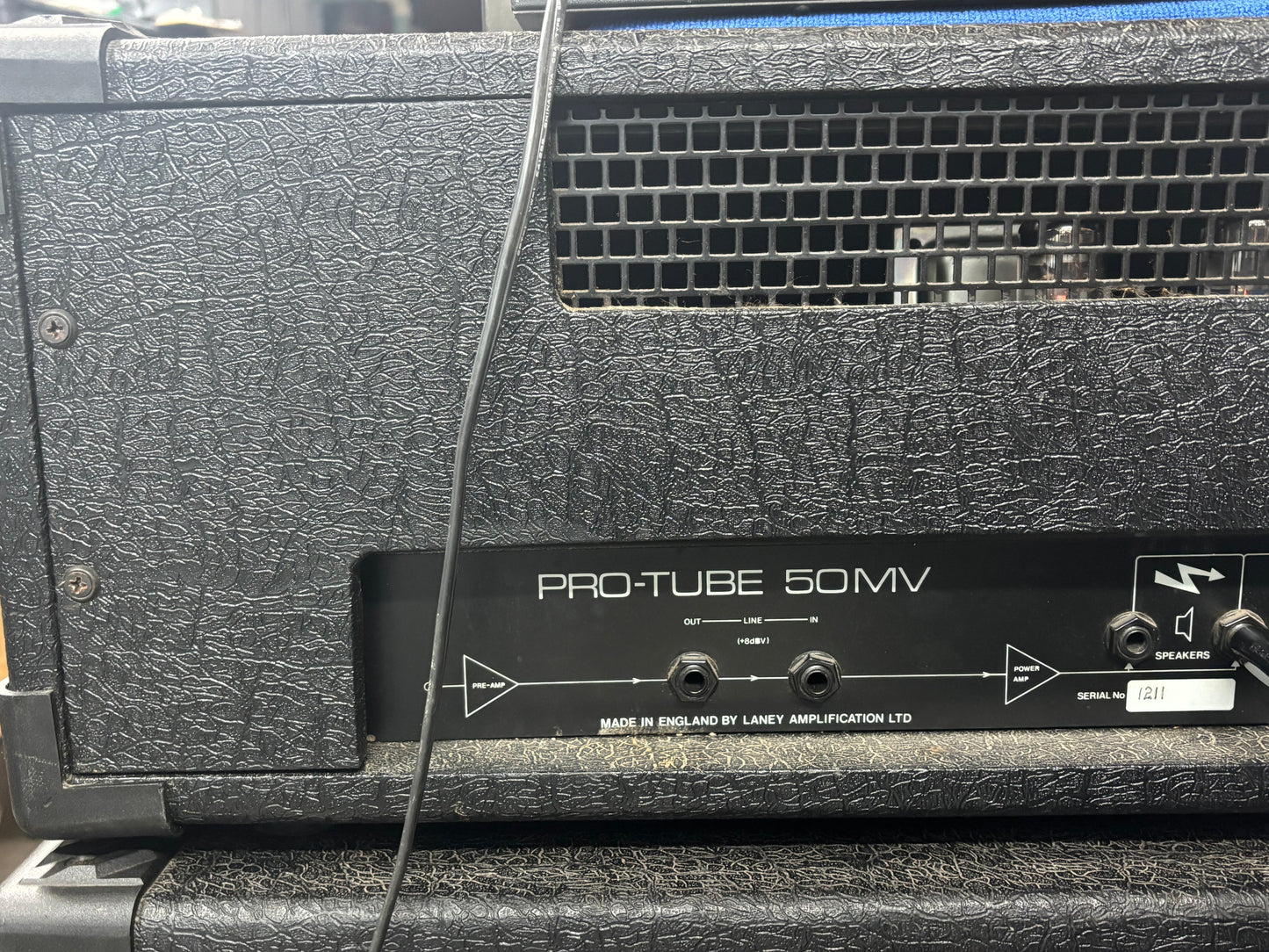 Laney AOR Series 50 Watt Pro-Tube Lead with 4 x 12 Cabinet in Excellent Condition