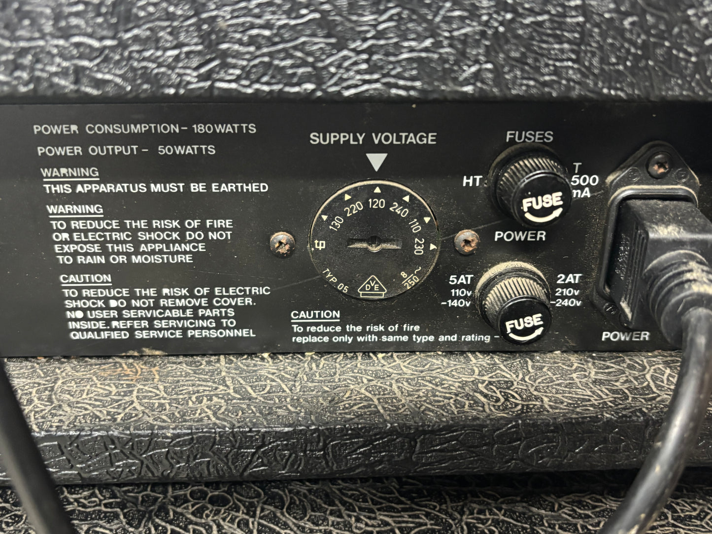 Laney AOR Series 50 Watt Pro-Tube Lead with 4 x 12 Cabinet in Excellent Condition