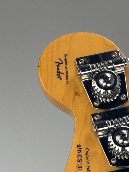 Squier Vintage Modified Jazz Bass V – Natural – Maple Block Inlays – Excellent