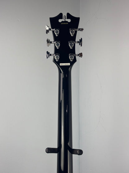 D’Angelico Premier USA DC Semi-Hollow – Black – Original Case – 2017