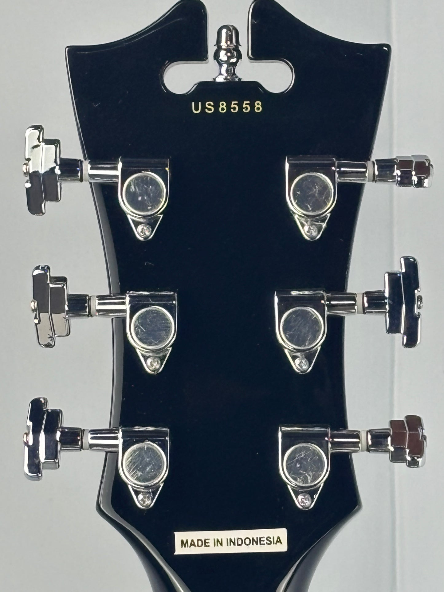 D’Angelico Premier USA DC Semi-Hollow – Black – Original Case – 2017