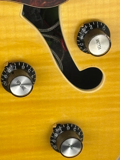 Epiphone Wildkat Semi-Hollow Electric Guitar – Antique Natural – Excellent