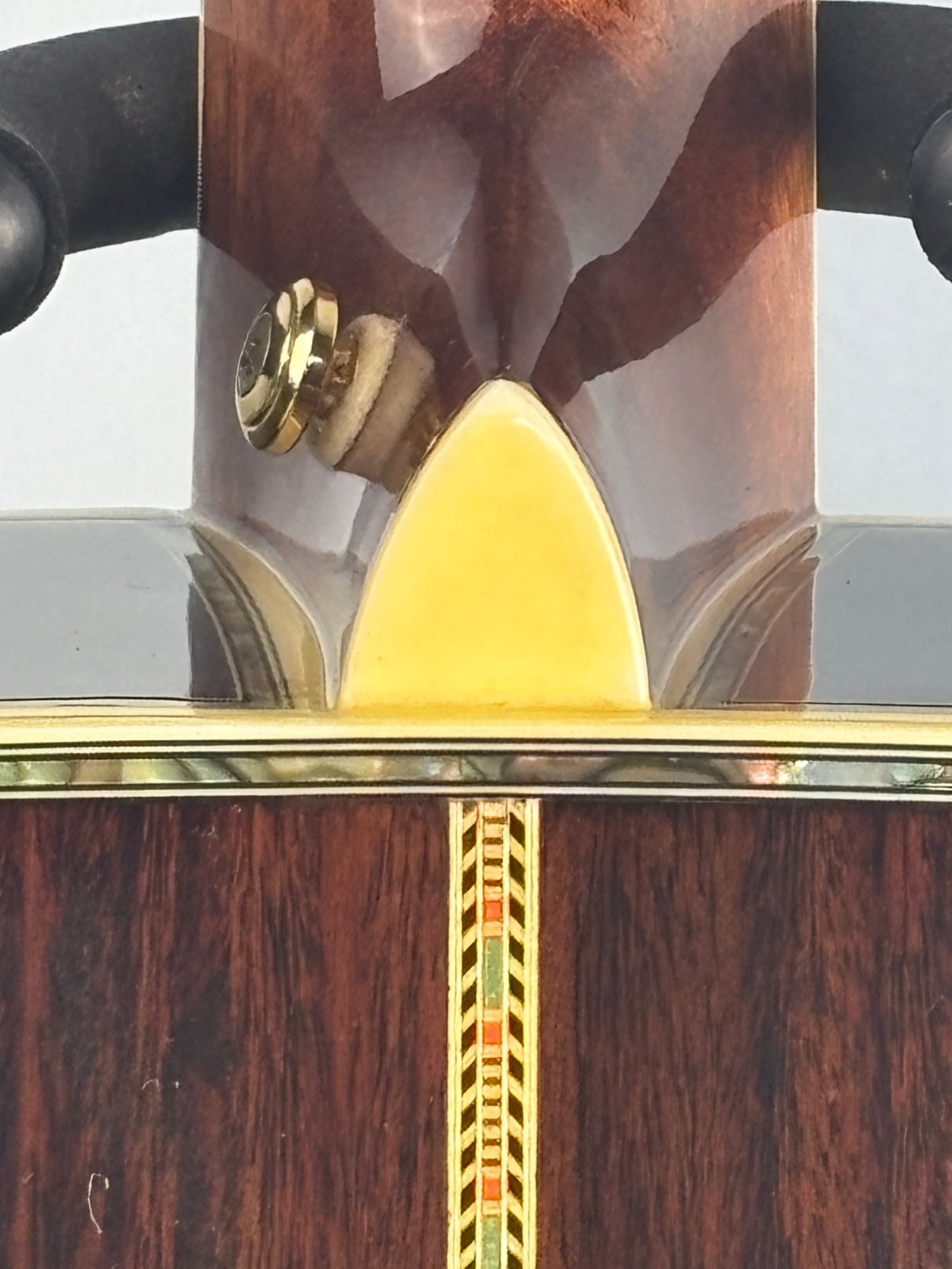 Sigma Dreadnought Acoustic-Electric Guitar – Abalone Inlay – Gloss Natural – Excellent