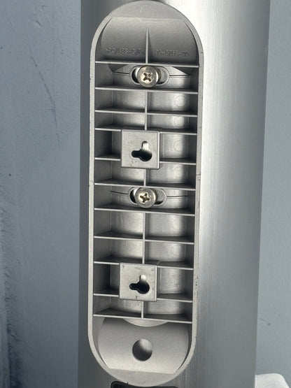 Polk Audio RM30 Speakers – Silver w/ Gray Grilles – Clean & Tested