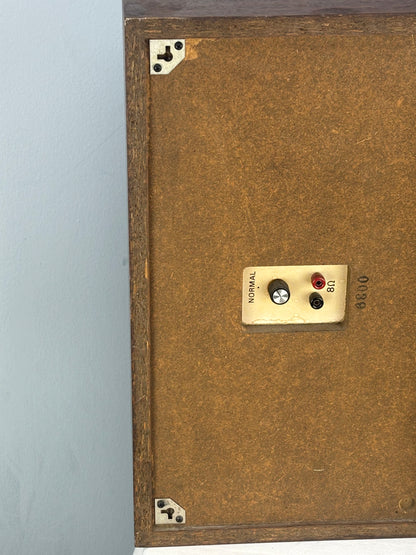 Vintage Dynaco A-25 Speakers – Tested, Great Sound, Classic Walnut