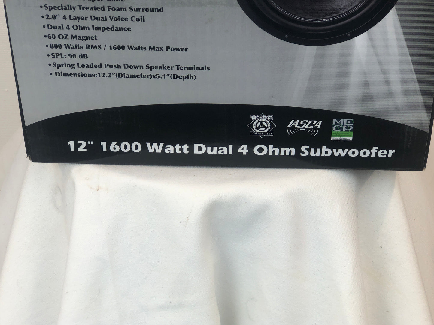 Pyle 1600 Watt 12" Subs - Pair